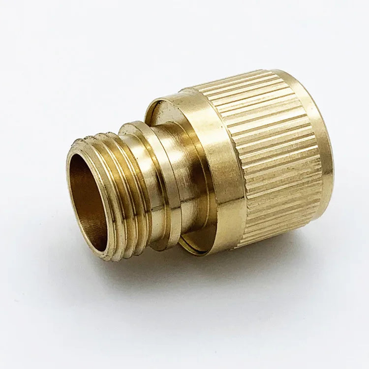 1/2 Male Water Connector All Copper Male Quick Connector 1/2 Male Thread Water Quick Connector