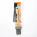 Silicone Basting Brush Wooden Handle Heat Resistant Pastry Brushes Spread Oil Butter Sauce Marinades for BBQ Grill Barbeque
