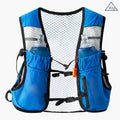 Breathable Mesh Running Vest Ergonomic Adjustable Sternum Straps & 4 Trekking Pole Holders for Outdoor Sports