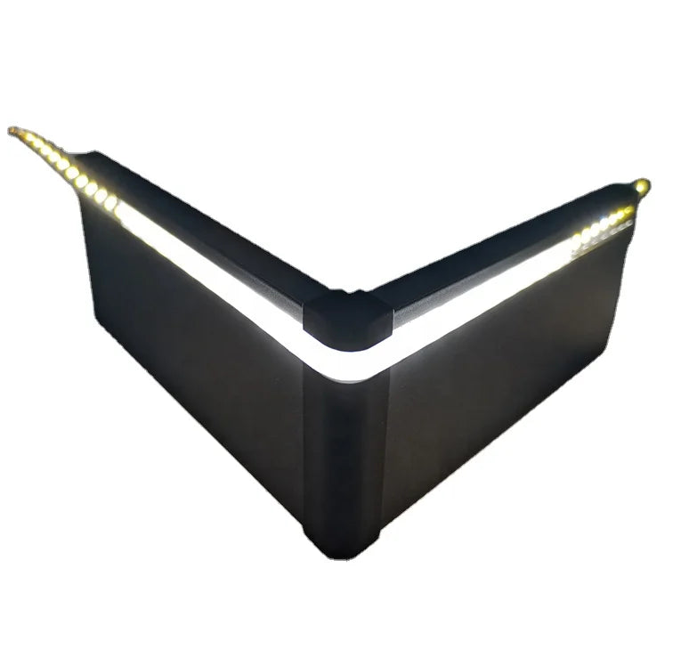 Customized Aluminum Skirting Board With Led Flooring Accessories Baseboard Wall Skirting Aluminium Board With Light