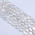 Zhuji Pearl 9-11mm Clover Shape Irregular Baroque Freshwater Pearl Loose Beads