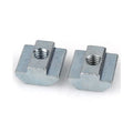 Steel Galvanized Concealed M4/M5/M6/M8 T Shape Square Sliding Block Nut Standard Aluminum for 4040 Europe Metric Thread DIN Gubo