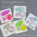 Professional Nail Salon DIY Nails Design 6 Colors Bulk Nail Art Chunky Glitter Sequins
