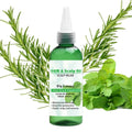 Private Label 100% Natural Organic Peppermint & Tea Tree Oil Leave-In Scalp Itching Relief for Anti-Hair Loss