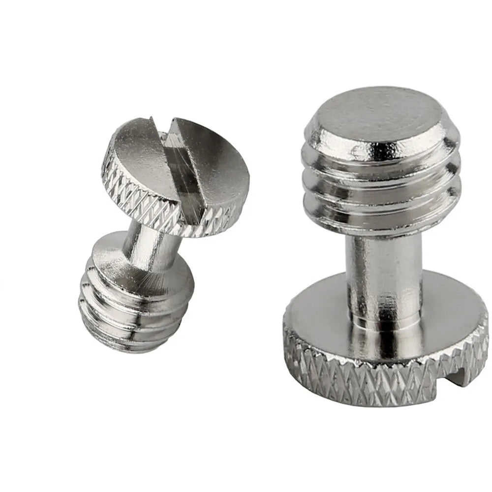 Custom Screw in Security Camera 1/4 to 3/8 Adapter Stainless Steel Aluminum Tripod Mount Head Fasteners