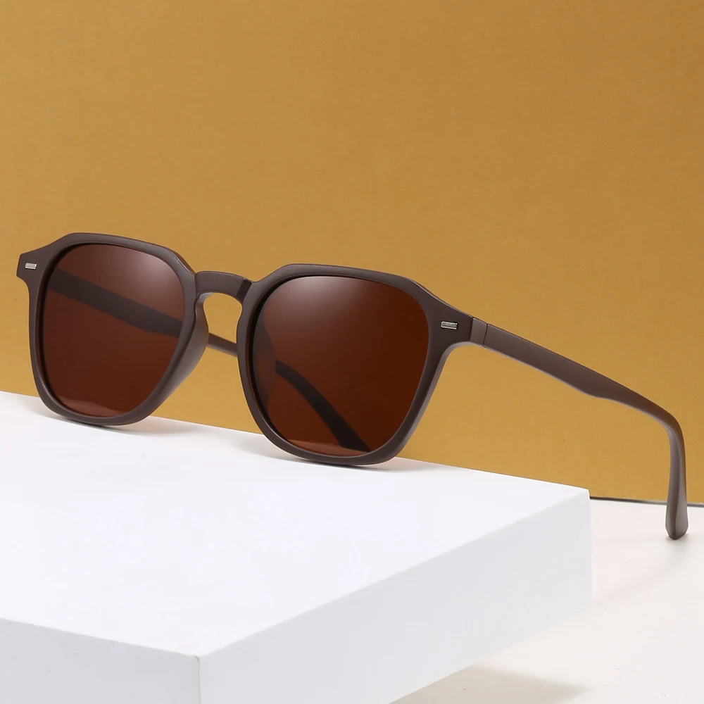 2025 TR90 Polarized Sunglasses for Women & Men UV400 IRregular TAC Fashion Sun Glasses