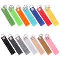 Fashion Wholesale Accept Custom Felt Keyring Key Holder Promotional Felt KeyChain