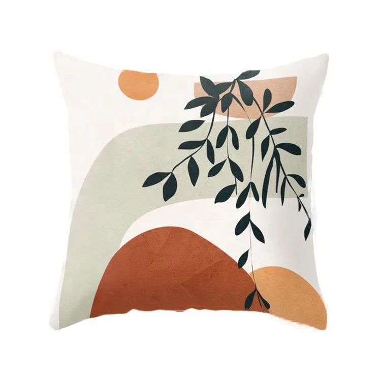 Wholesale Modern Abstract Geometric Cushion Cover Decorative Pillow Custom Double-Sided Printed Pillow Case/Cushion Cover