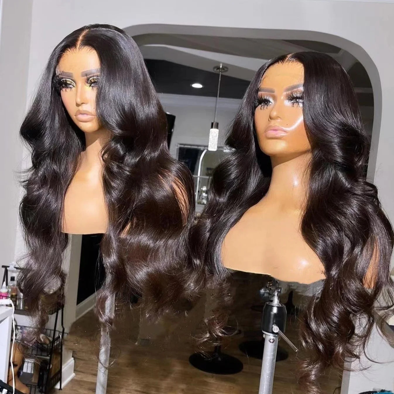 Cheap Body Wave Hair Extensions Wigs Human Hair Lace Front Wigs for Black Women Wholesale Peruvian HD Lace Frontal Wigs Vendors