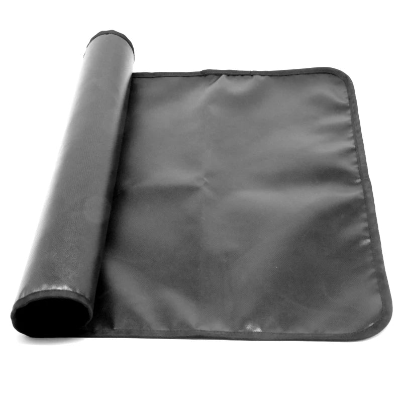 Durable and Portable Fire Pit Mats Protects Decks and Patios Fireproof Grill Pad for Outdoor Grill