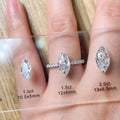 MultiShape Gemstone Sizes Template Diamonds Reference Chart Ice Cut Cubic Zirconia Comparison Chart Diamond Dealer Tools