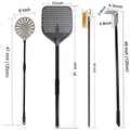 9/12/14/16 Inch Aluminum Alloy Square Hard Film Pizza Flip Shovel Oven Brush European Package Shovel Commercial