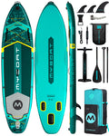 EU Wholesale Inflatable Paddle Board Drop Stitch Material 11'6''x35''x6'' Fishing SUP Portable Dropshipping Factory Supply