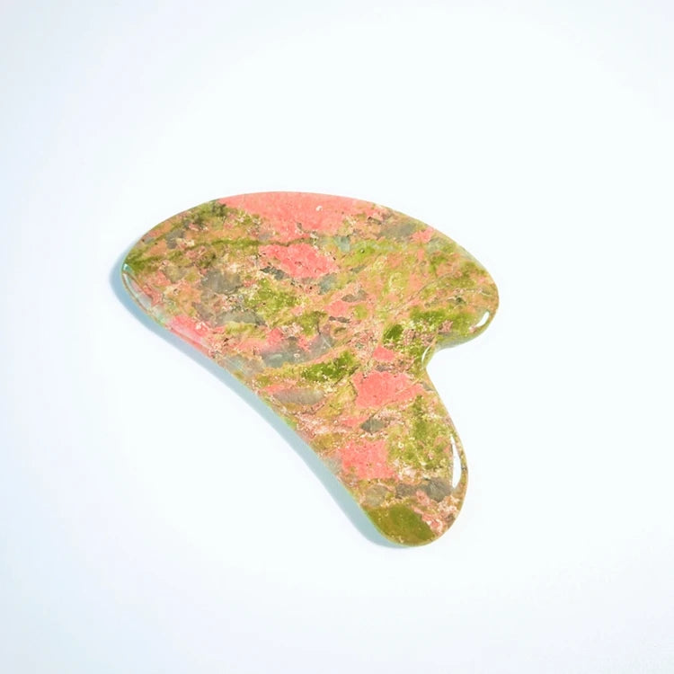 DIY Best Selling Jade Gua Sha Stone Set Private Label Rose Quartz Gua Sha Facial Massager Wholesale Jade Guasha SKincare Tool