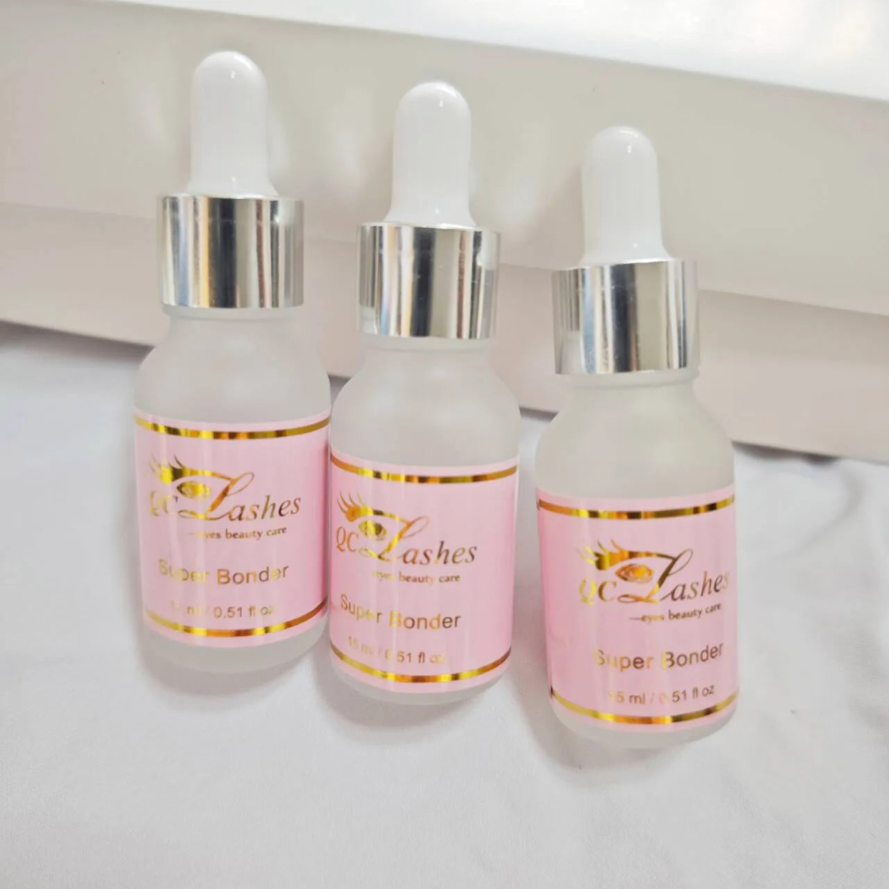 Custom Logo Fast Curing Super Lash Primer and Bonder for Eyelash Extensions Eye Lash Bonder and Seal for Eyelash Extensions Glue