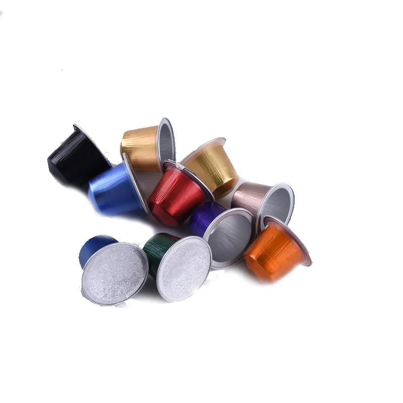 Allwin Aluminum RC37 5000 Pcs 37mm 15ml Coffee Capsules Filling Sealing Machine Coffee Capsule Packaging with Heat Sealing Lid