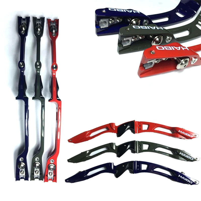 25'' Aluminum Recurve Bow Riser Parts Takedown Recurve Bow Arrows for Recurve Bow Arrow Hunting Shooting