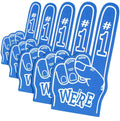 Inspiring Large EVA Foam Finger DIY Cheerleading Sports Events Games School Spirit Hand Number 1 Blank Hand Cheerleading