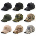 Factory Wholesale Sun Shade UV Hiking Camping Travelling Casquette Hats Flag Patch Tactical Baseball Cap