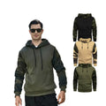 Custom Heavyweight Fitted Loose Plus Size Colorblock Youth Camo Hoodie Camouflage 100% Polyester Pullover Hoodies&sweatshirts