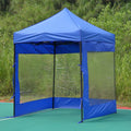 1.5*1.5 Transparent Cloth Large Outdoor Advertising Four-Corner Isolation Tent Folding Canopy Stall Trade MegaBDM