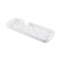 High Strength Plastic Bath Tub Shelves with Hanging Storage Rack Silicone Drain Tray Soap Holder Durable Bearing Capacity