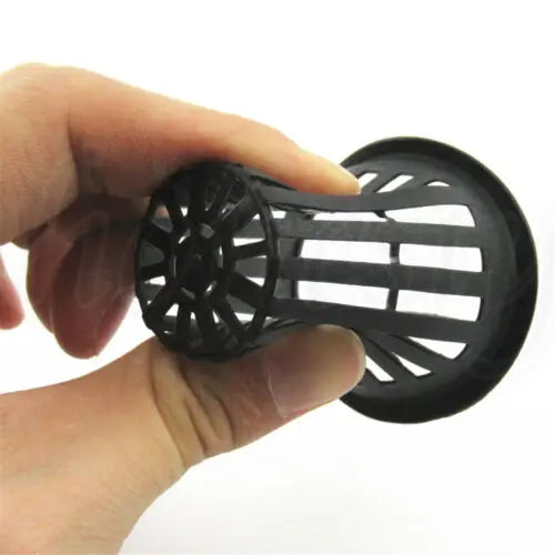 Heavy Duty Mesh Pot Net Cup Plastic Basket Hydroponic Aeroponic Soilless Cultivation Planting Grow Nursery Plant