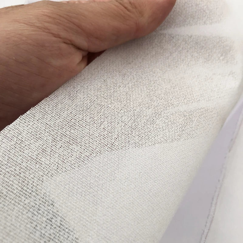 Woven Plain Glue Garment Fusible Interlining Fabric Water Soluble Elastic Adhesive 100% Cotton 100GSM-200GSM