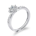 New Design 925 Sterling Silver Gemstone Rings Wedding Rings Moissanite Jewelry Ring for Women