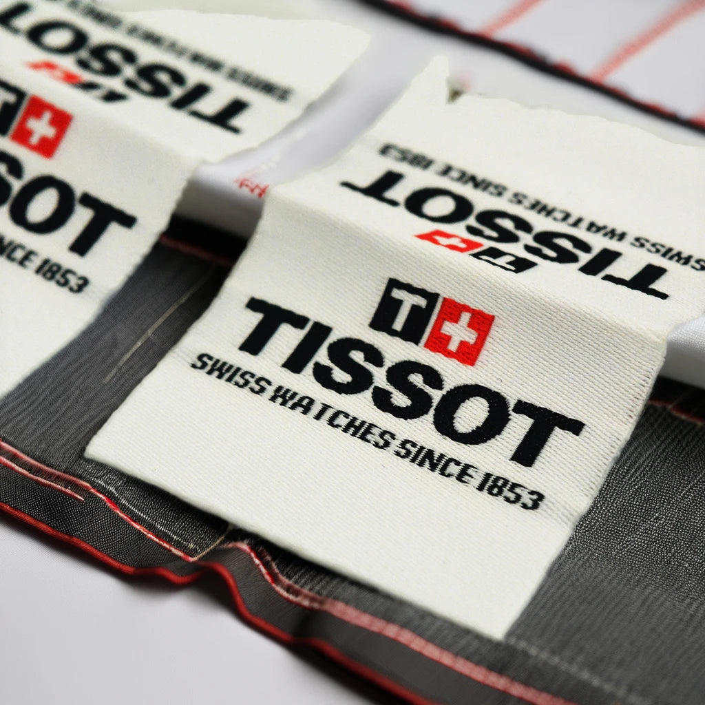 2025 Hot Selling Good Quality Custom Printed TShirt Polyester Woven Clothing Labels Garment Woven Labels Clothes