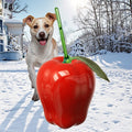 Molar for Pupsicle Red Fruit Pet Dog Chew Squeaky Interactive Toy Eco-Friendly Bite-Resistant Christmas Toy for Cats Packaged in