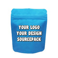 Smell Proof Sachet Stand up Pouch Ziplock Edible Gummy Packaging Custom Printed 3.5 Mylar Bags