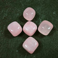 Arrival Natural Crystal Rose Quartz Cube Shape Crafts Stick Incense Holder Crystal Gift