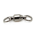 Stainless Steel Big Game Ball Bearing Fishing Swivel With Solid Ring Saltwater Fishing Swivel Snap Hook