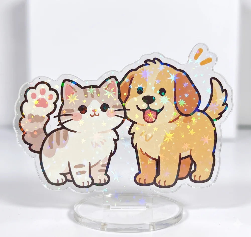 Custom-Made High-Quality Acrylic Standees Made of High-Transparency Acrylic Material.