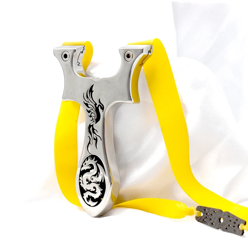 Stainless Steel Metal Slingshot Outdoor Shooting Archery Shooting