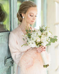 Sexy Feather on Sleeves Plus Size Womens Dresses Sleepwear White Bride and Bridal Feather Robe