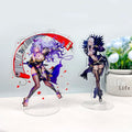 Customized Holographic Charm Acrylic Stand Personality Display Stand Double Sided Transparent Printing Promotional Gifts