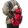 Low MOQ Fashionable Dog Pet Travel Bag Backpack Lightweight Dog Carrier Bag for Hiking Camping Pet Carrier