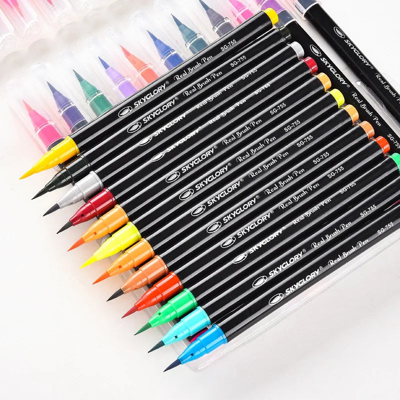 Promotion Watercolor Pen Set Children's Washable Color Brush Markers