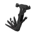 Portable Car Nail Hammer Folding Knife Outdoor Multi-Function DIY Grade Wrench Pliers Metric Measurement for Fishing Camping