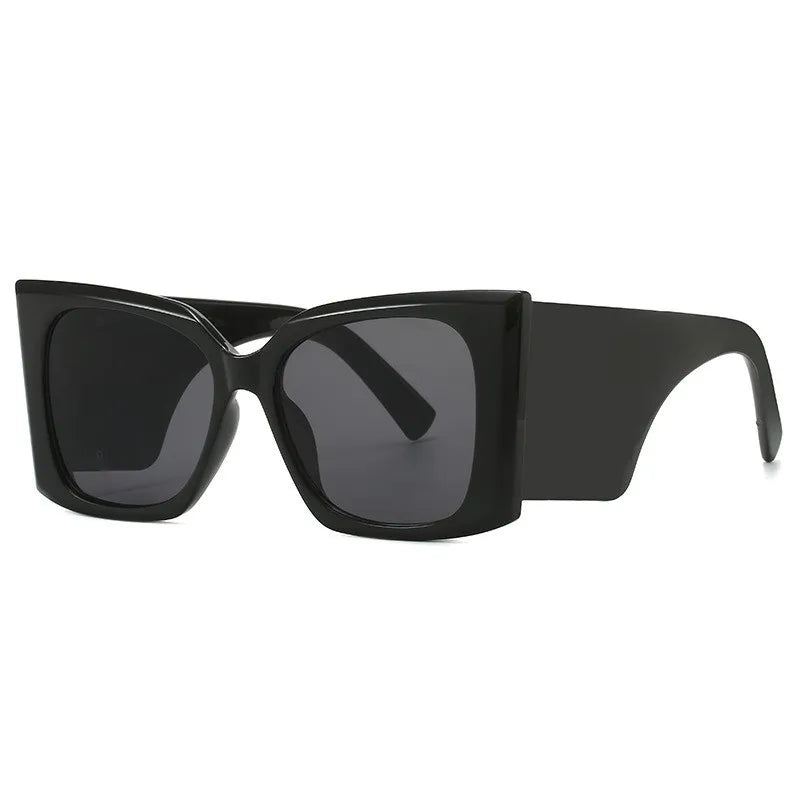 2023 Best Selling square Sunglasses Luxury Vintage Oversized Wide Frame Sunglasses for Women