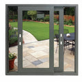 Modern Lightweight Frame Aluminum Sliding Window Extruded Custom Profiles Suitable for Villa and Hotel Projects