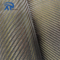 3k Gold Silver Carbon Fibre Reflect Cloth Fabric Plain Twill for Home Decoration.