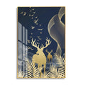 Bright clear Art Surrounded Fish Creativity Custom Size Design Wall Crystal Porcelain Painting