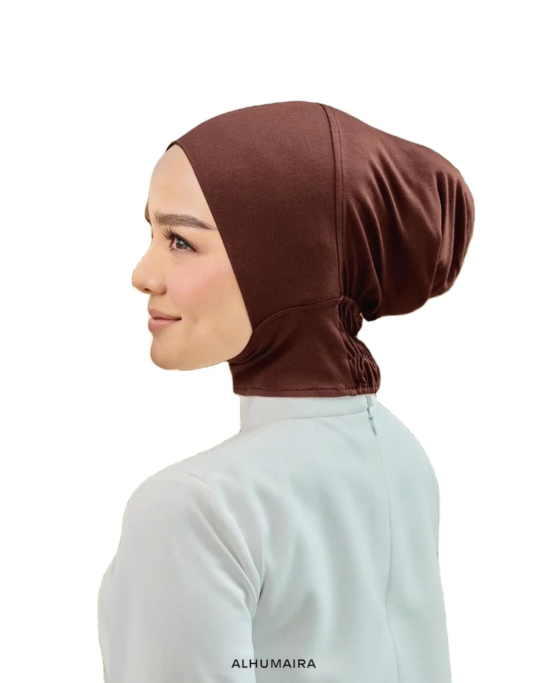 Custom Elastic Band Inner Jersey Hijab Neck Cover Back Jersey Scarf Ninja Jersey Shawls for Muslim Women Shawl Under Dress