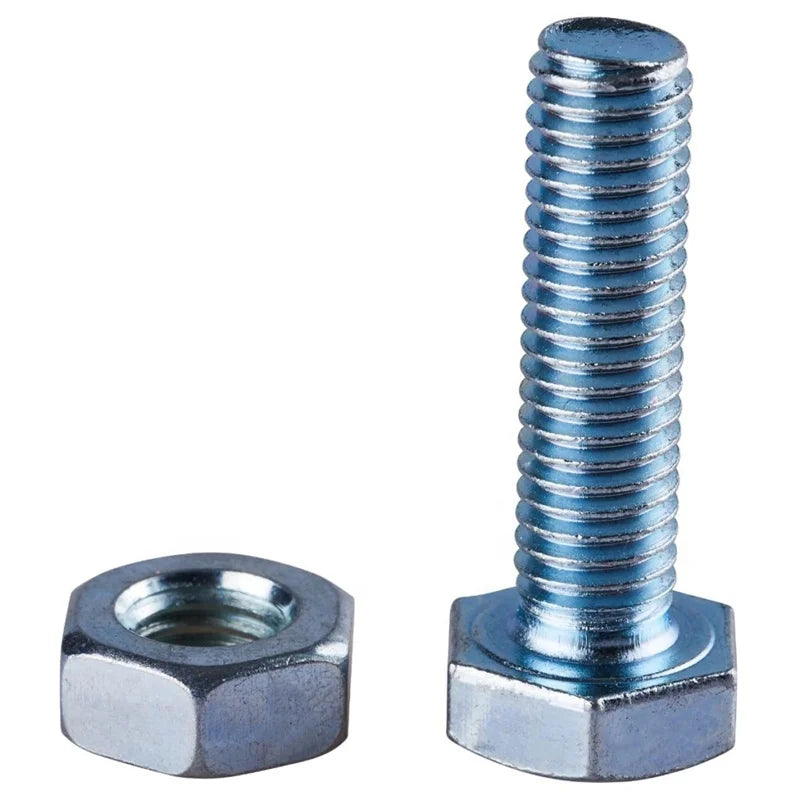 China Manufacturers Grade 4.8/ 8.8/ 10.9/ 12.9 Din 931 Din 933 M4 M8 Stainless Steel Hex Bolts and Nuts