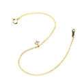Pure 18k Yellow Gold Lab Grown Diamond Bracelet for Women Girl