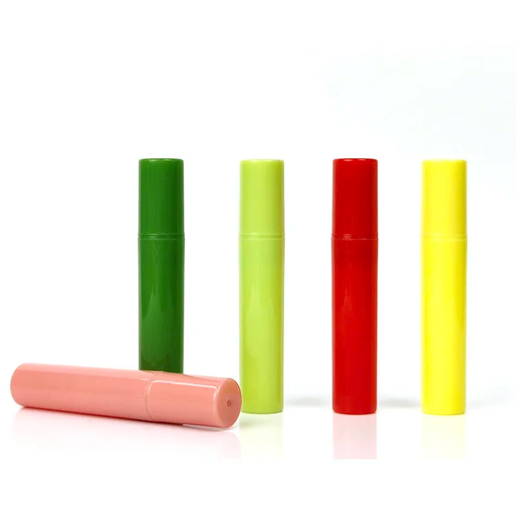 Portable 3ml PP Plastic Mist Spray Sample Tube Bottle Empty Refillable for Skin Care Serum Lotion Shampoo with Pump Sprayer