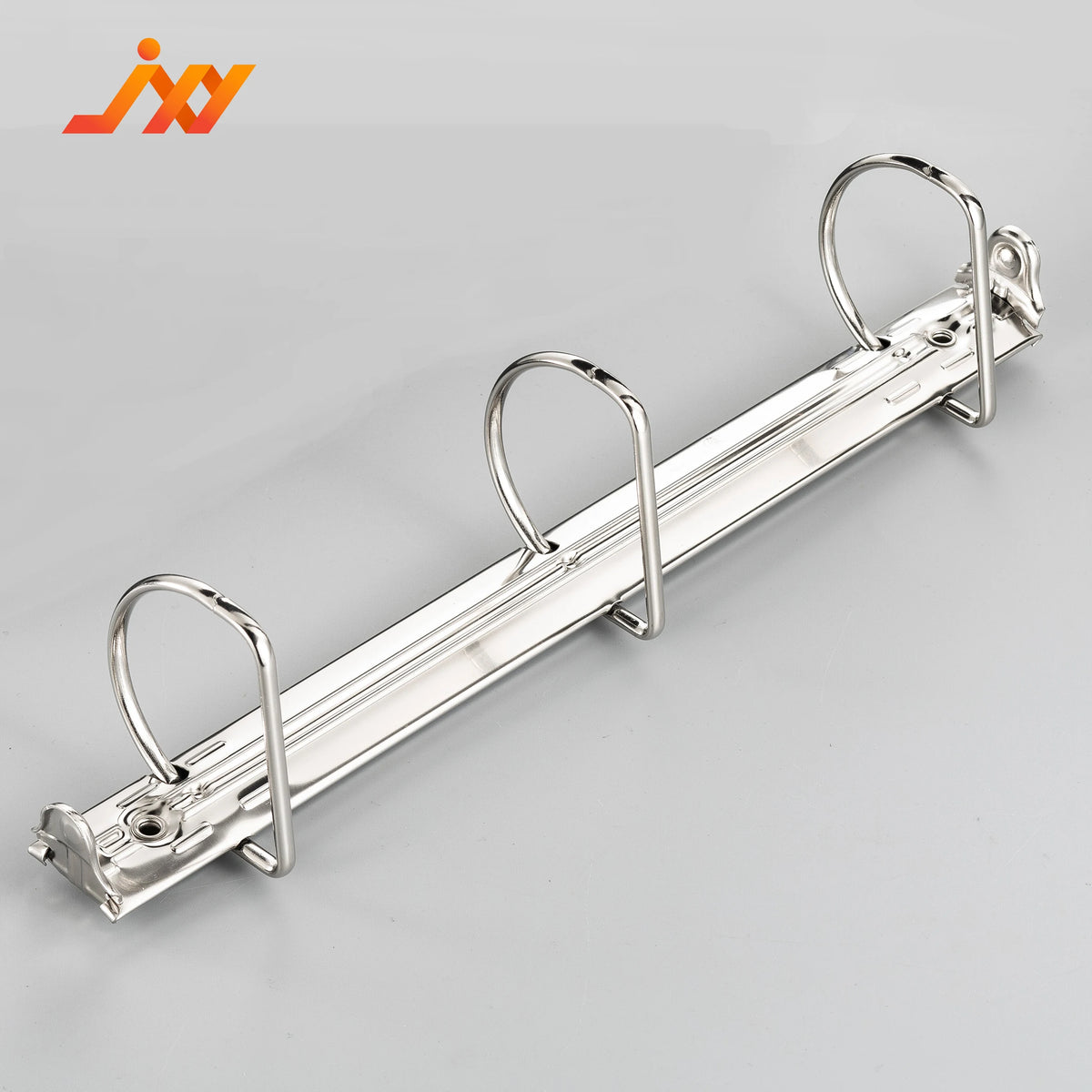 Durable Rust-Resistant 3 Round Ring Journal Perforated Binder Clip Metal Clamp for Office Equipment and Supplies